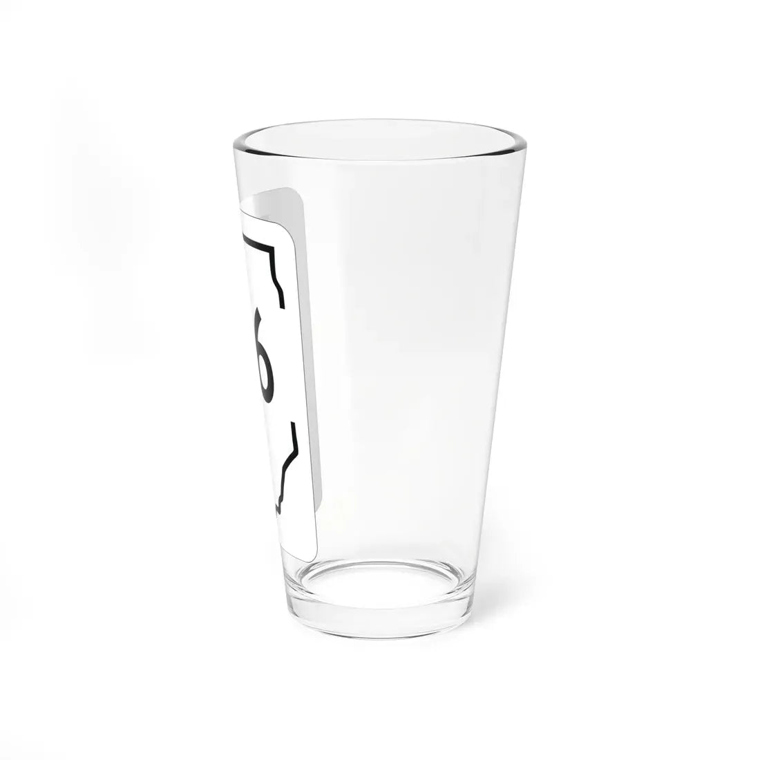 Illinois 116 1950 (Illinois) (Road Sign) Pint Glass 16oz - Go Mug Yourself