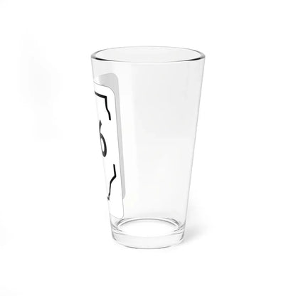Illinois 116 1950 (Illinois) (Road Sign) Pint Glass 16oz - Go Mug Yourself
