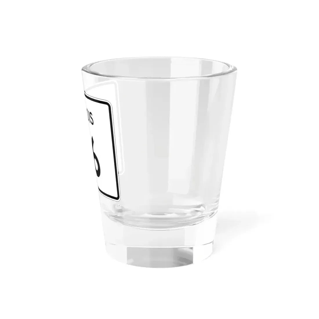 Illinois 116 (Illinois) (Road Sign) Shot Glass 1.5oz - Go Mug Yourself
