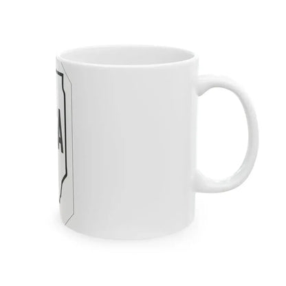 Illinois 116A 1926 (Illinois) (Road Sign) White Coffee Mug - Go Mug Yourself