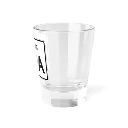 Illinois 119A (Illinois) (Road Sign) Shot Glass 1.5oz - Go Mug Yourself
