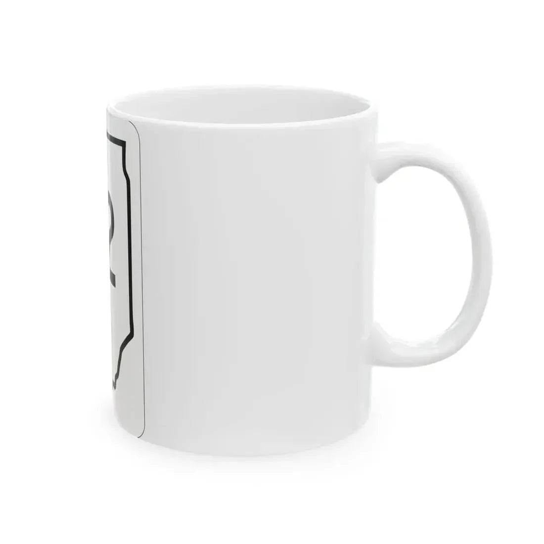 Illinois 12 1950 (Illinois) (Road Sign) White Coffee Mug - Go Mug Yourself