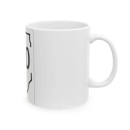 Illinois 120 1950 (Illinois) (Road Sign) White Coffee Mug - Go Mug Yourself