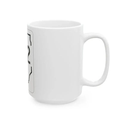 Illinois 122 1950 (Illinois) (Road Sign) White Coffee Mug - Go Mug Yourself