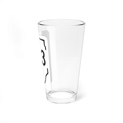 Illinois 123 1950 (Illinois) (Road Sign) Pint Glss 16oz - Go Mug Yourself