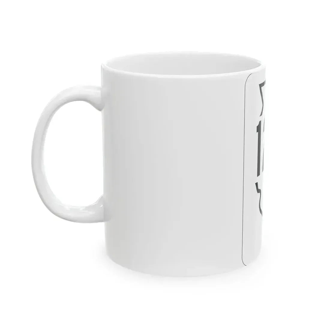 Illinois 127 1950 (Illinois) (Road Sign) White Coffee Mug - Go Mug Yourself