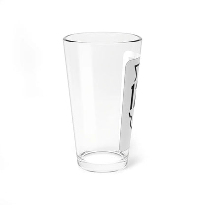 Illinois 128 1950 (Illinois) (Road Sign) Pint Glss 16oz - Go Mug Yourself