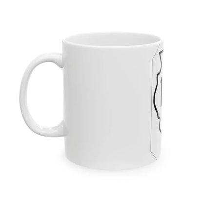 Illinois 131 1926 (Illinois) (Road Sign) White Coffee Mug - Go Mug Yourself