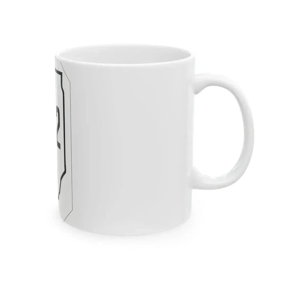 Illinois 132 1926 (Illinois) (Road Sign) White Coffee Mug - Go Mug Yourself