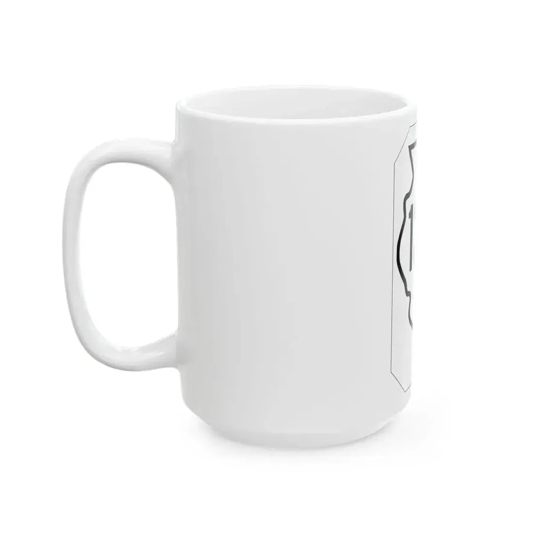 Illinois 134 1926 (Illinois) (Road Sign) White Coffee Mug - Go Mug Yourself