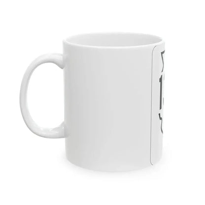 Illinois 137 1950 (Illinois) (Road Sign) White Coffee Mug - Go Mug Yourself