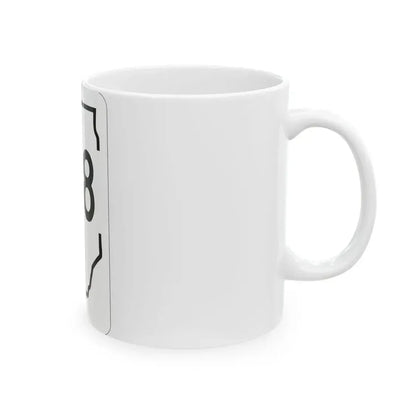 Illinois 138 1950 (Illinois) (Road Sign) White Coffee Mug - Go Mug Yourself