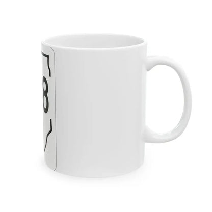 Illinois 148 1950 (Illinois) (Road Sign) White Coffee Mug - Go Mug Yourself