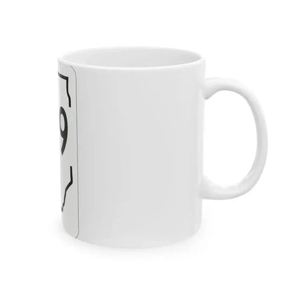 Illinois 149 1950 (Illinois) (Road Sign) White Coffee Mug - Go Mug Yourself