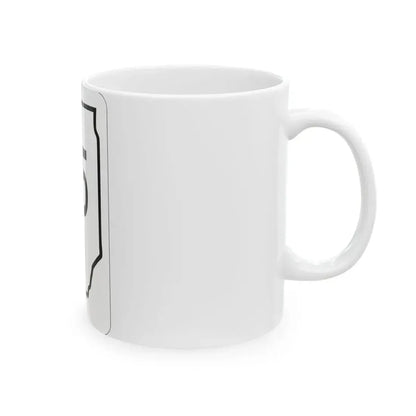 Illinois 15 1950 (Illinois) (Road Sign) White Coffee Mug - Go Mug Yourself