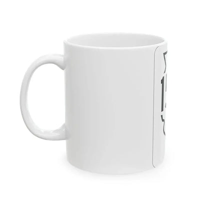 Illinois 150 1950 (Illinois) (Road Sign) White Coffee Mug - Go Mug Yourself