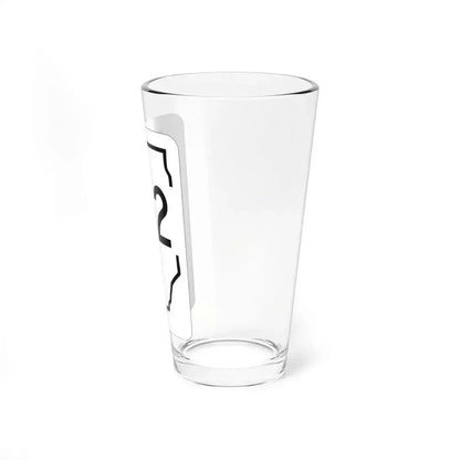 Illinois 152 1950 (Illinois) (Road Sign) Pint Glass 16oz - Go Mug Yourself