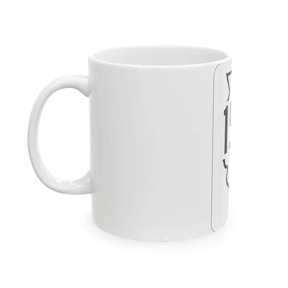 Illinois 159 1950 (Illinois) (Road Sign) White Coffee Mug - Go Mug Yourself