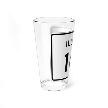 Illinois 161 (Illinois) (Road Sign) Pint Glss 16oz - Go Mug Yourself