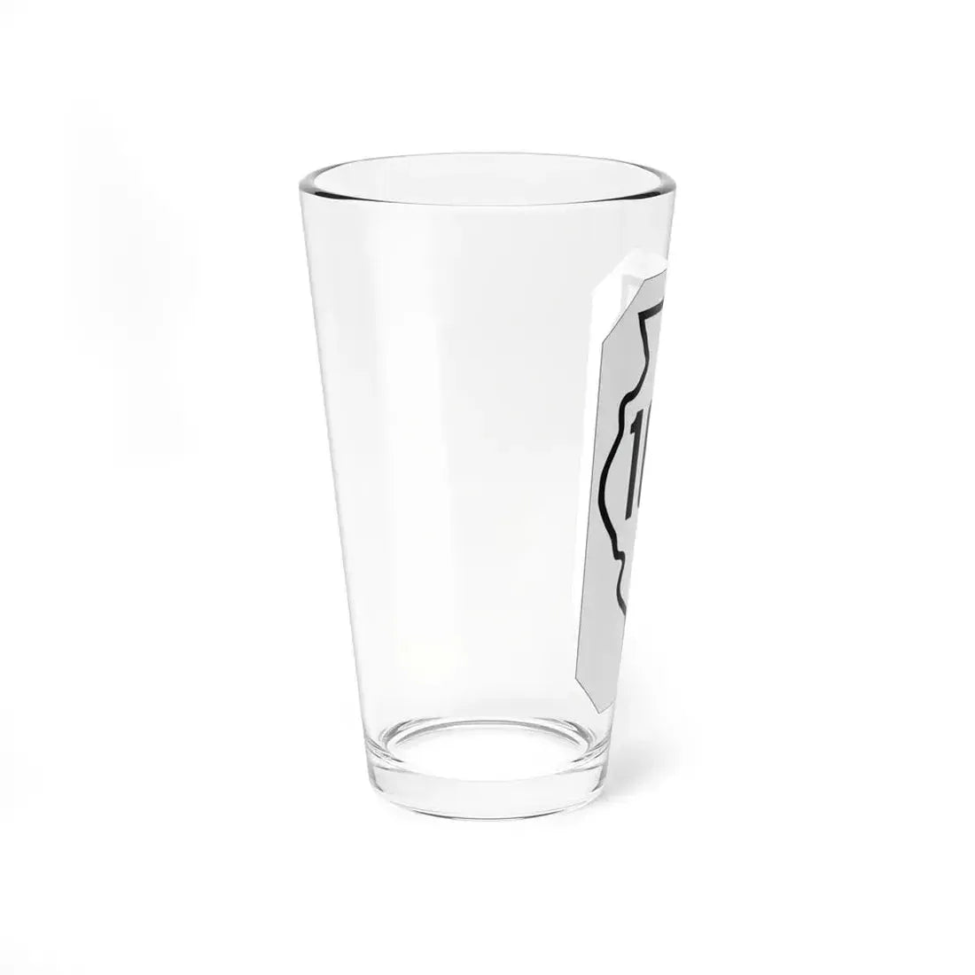 Illinois 164 1926 (Illinois) (Road Sign) Pint Glass 16oz - Go Mug Yourself