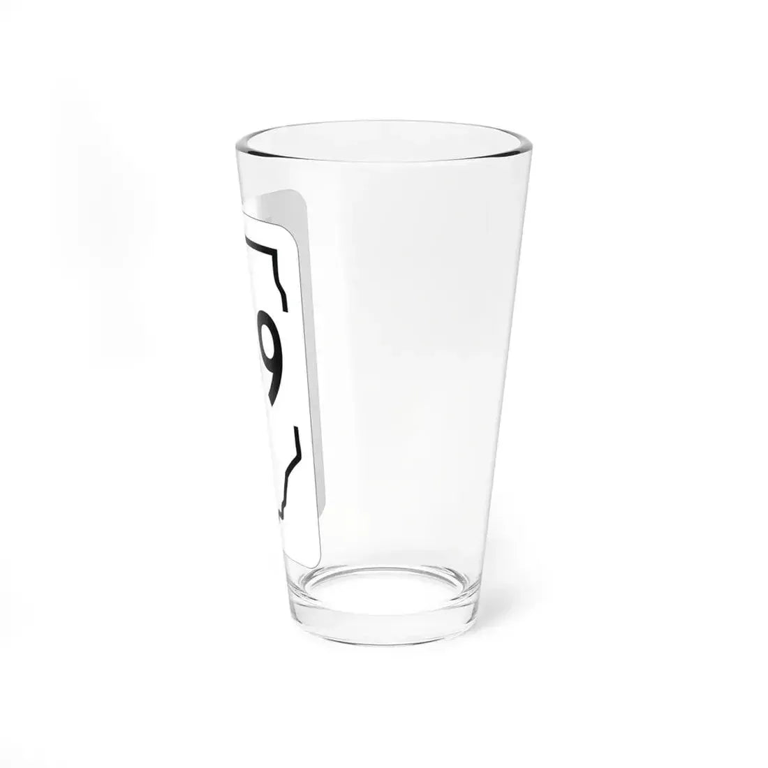 Illinois 169 1950 (Illinois) (Road Sign) Pint Glass 16oz - Go Mug Yourself