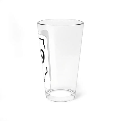 Illinois 169 1950 (Illinois) (Road Sign) Pint Glass 16oz - Go Mug Yourself
