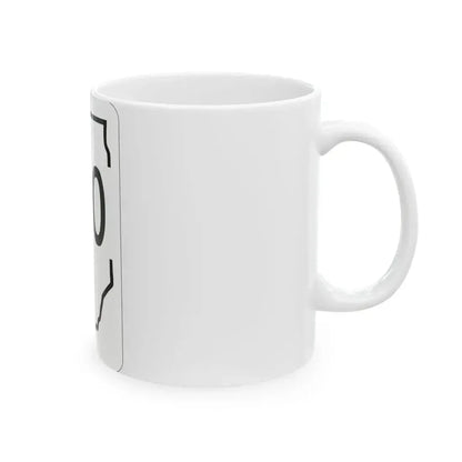 Illinois 170 1950 (Illinois) (Road Sign) White Coffee Mug - Go Mug Yourself