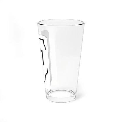 Illinois 171 1950 (Illinois) (Road Sign) Pint Glass 16oz - Go Mug Yourself