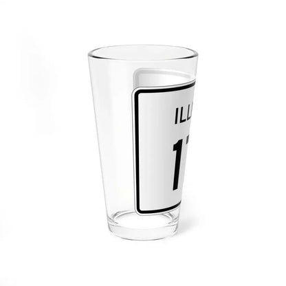 Illinois 171 (Illinois) (Road Sign) Pint Glss 16oz - Go Mug Yourself