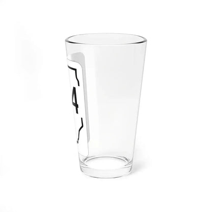 Illinois 174 1950 (Illinois) (Road Sign) Pint Glss 16oz - Go Mug Yourself