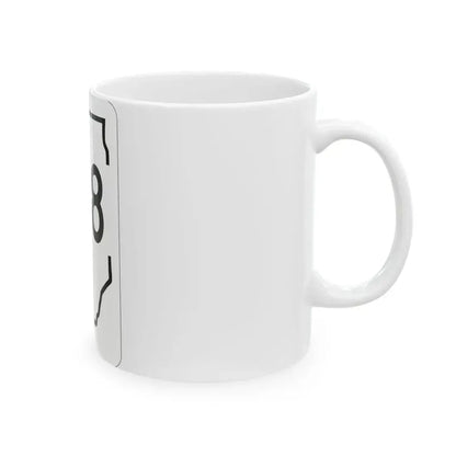 Illinois 178 1950 (Illinois) (Road Sign) White Coffee Mug - Go Mug Yourself