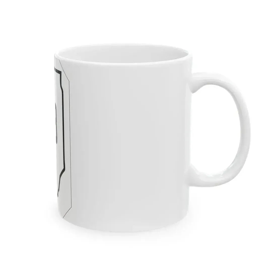 Illinois 18 1926 (Illinois) (Road Sign) White Coffee Mug - Go Mug Yourself