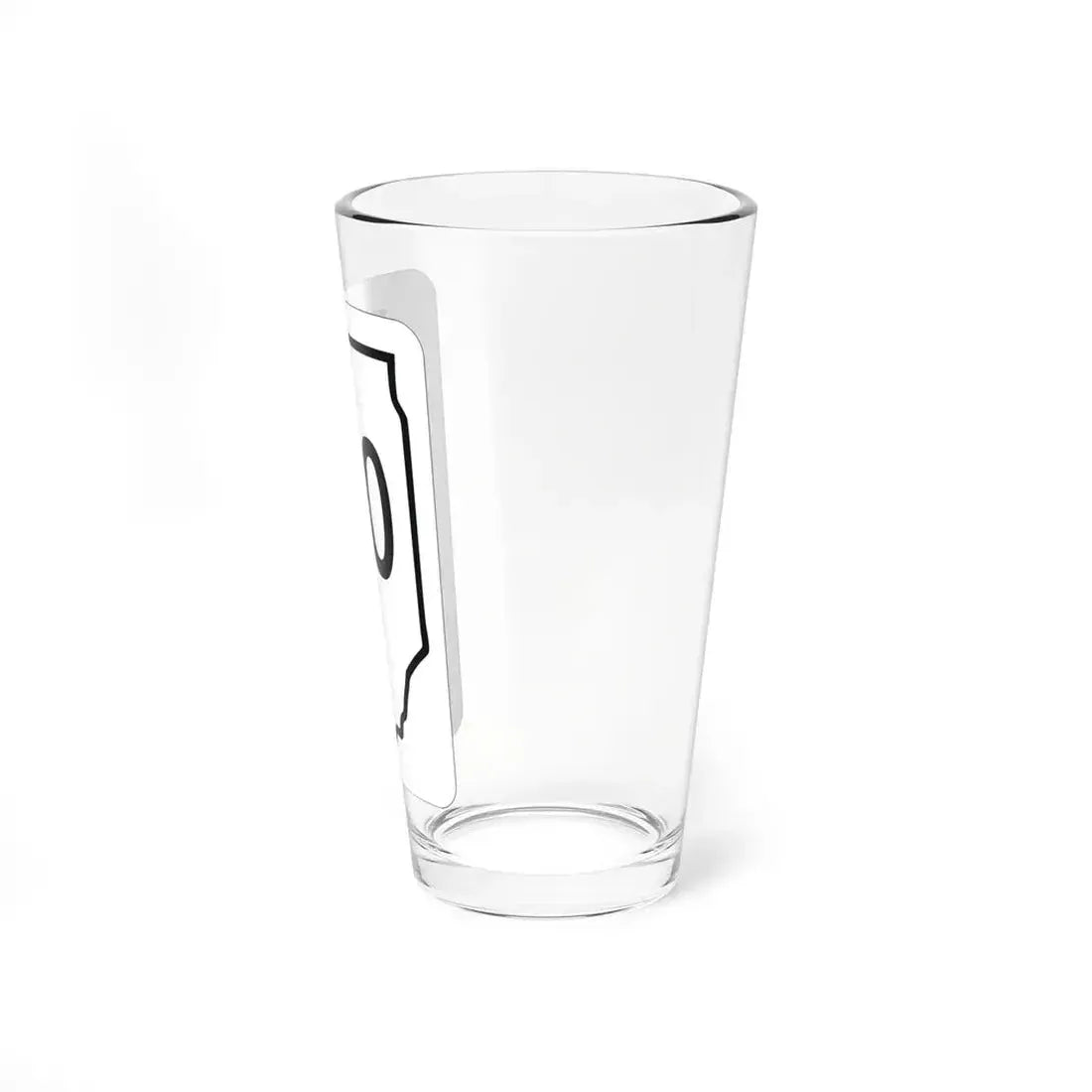 Illinois 20 1950 (Illinois) (Road Sign) Pint Glass 16oz - Go Mug Yourself