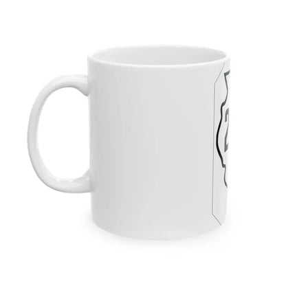 Illinois 213 1926 (Illinois) (Road Sign) White Coffee Mug - Go Mug Yourself