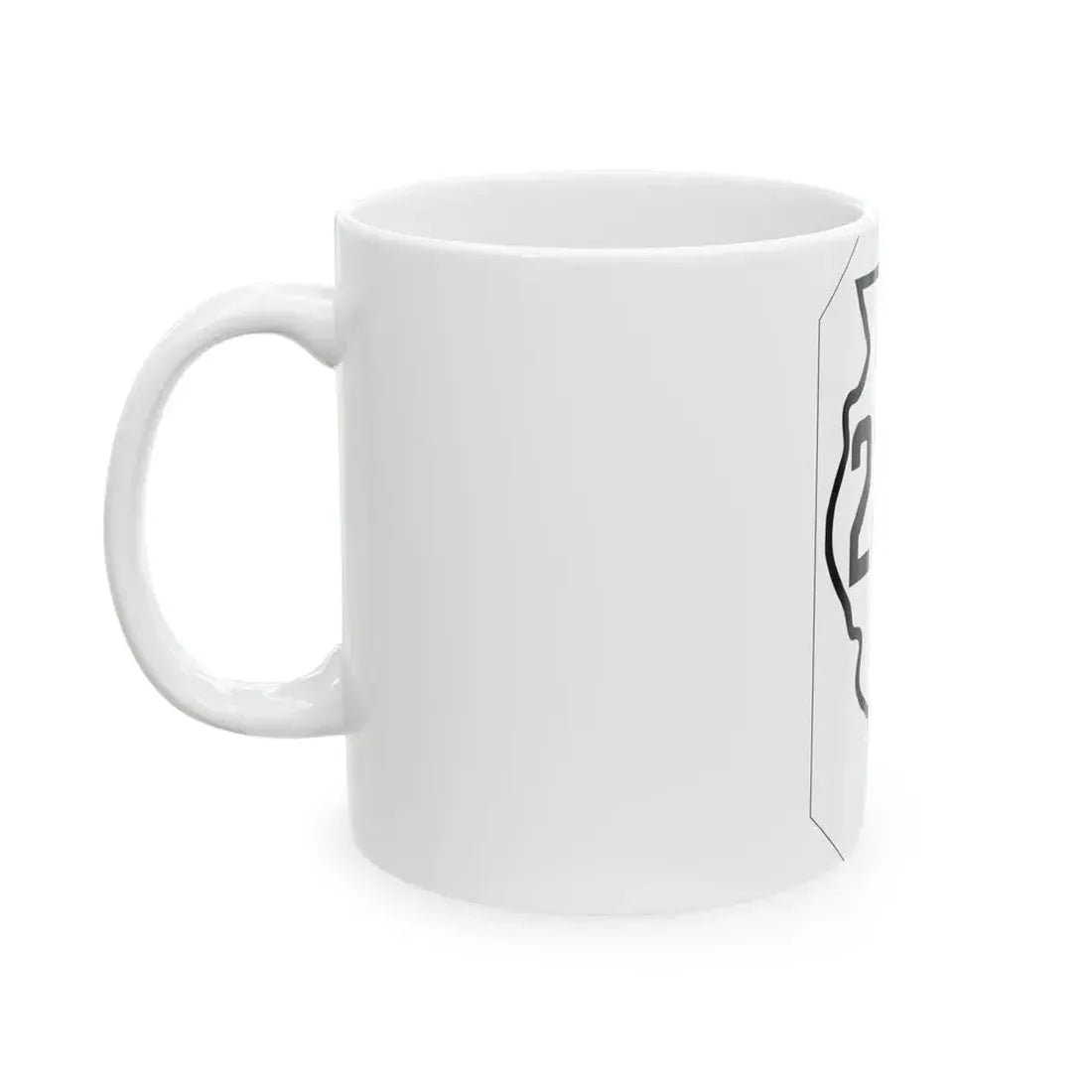Illinois 226 1926 (Illinois) (Road Sign) White Coffee Mug - Go Mug Yourself