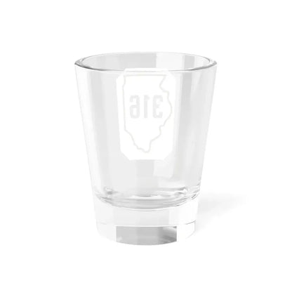 Illinois 316 1926 (Illinois) (Road Sign) Shot Glass 1.5oz - Go Mug Yourself
