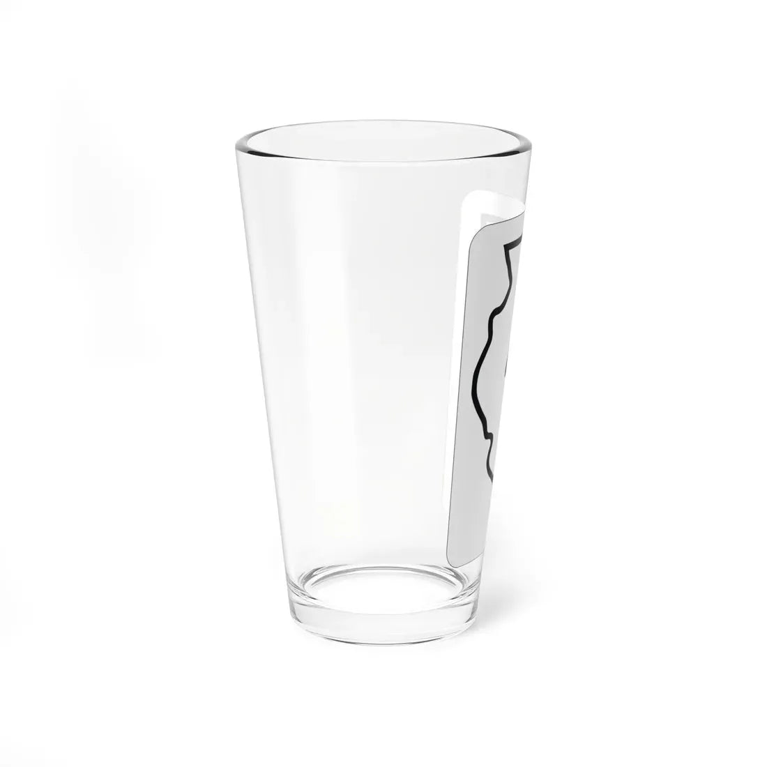 Illinois 4 1950 (Illinois) (Road Sign) Pint Glass 16oz - Go Mug Yourself