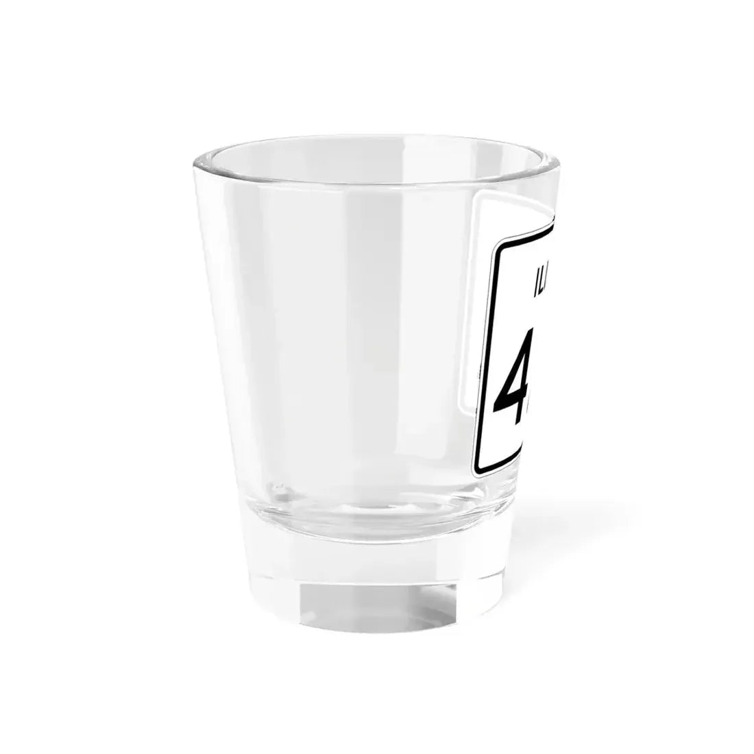 Illinois 42A (Illinois) (Road Sign) Shot Glass 1.5oz - Go Mug Yourself