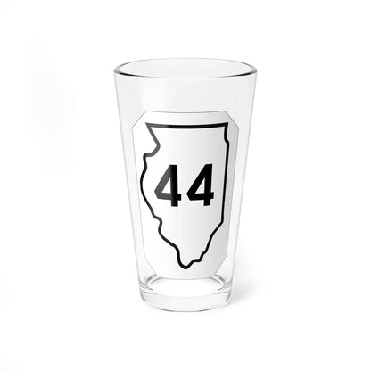 Illinois 44 1926 (Illinois) (Road Sign) Pint Glss 16oz 16oz - Go Mug Yourself
