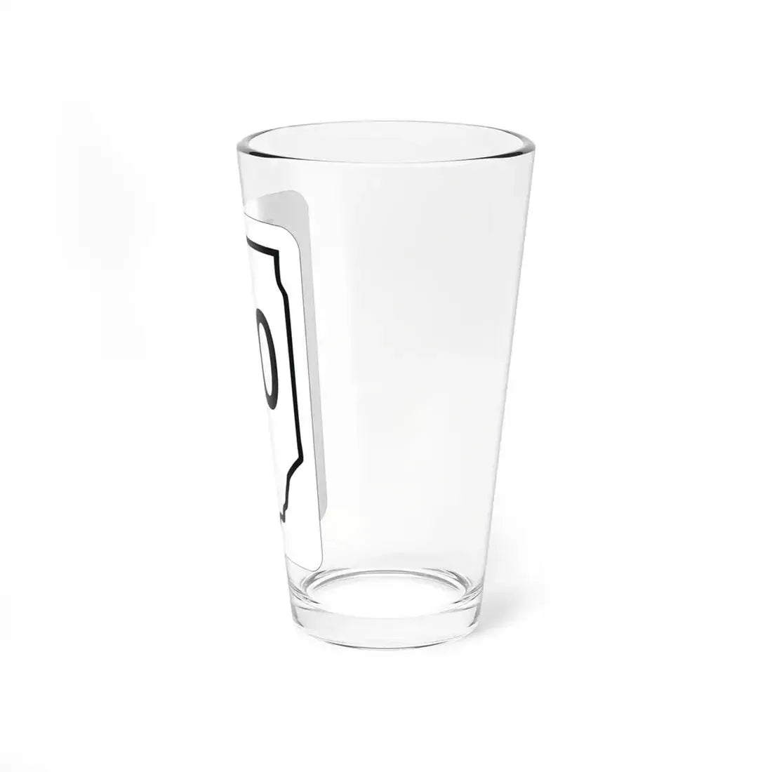 Illinois 50 1950 (Illinois) (Road Sign) Pint Glass 16oz - Go Mug Yourself