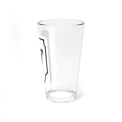 Illinois 57 1950 (Illinois) (Road Sign) Pint Glss 16oz - Go Mug Yourself
