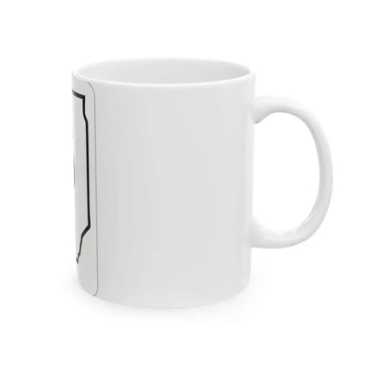 Illinois 6 1950 (Illinois) (Road Sign) White Coffee Mug - Go Mug Yourself