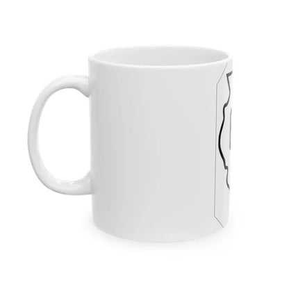 Illinois 61 1926 (Illinois) (Road Sign) White Coffee Mug - Go Mug Yourself