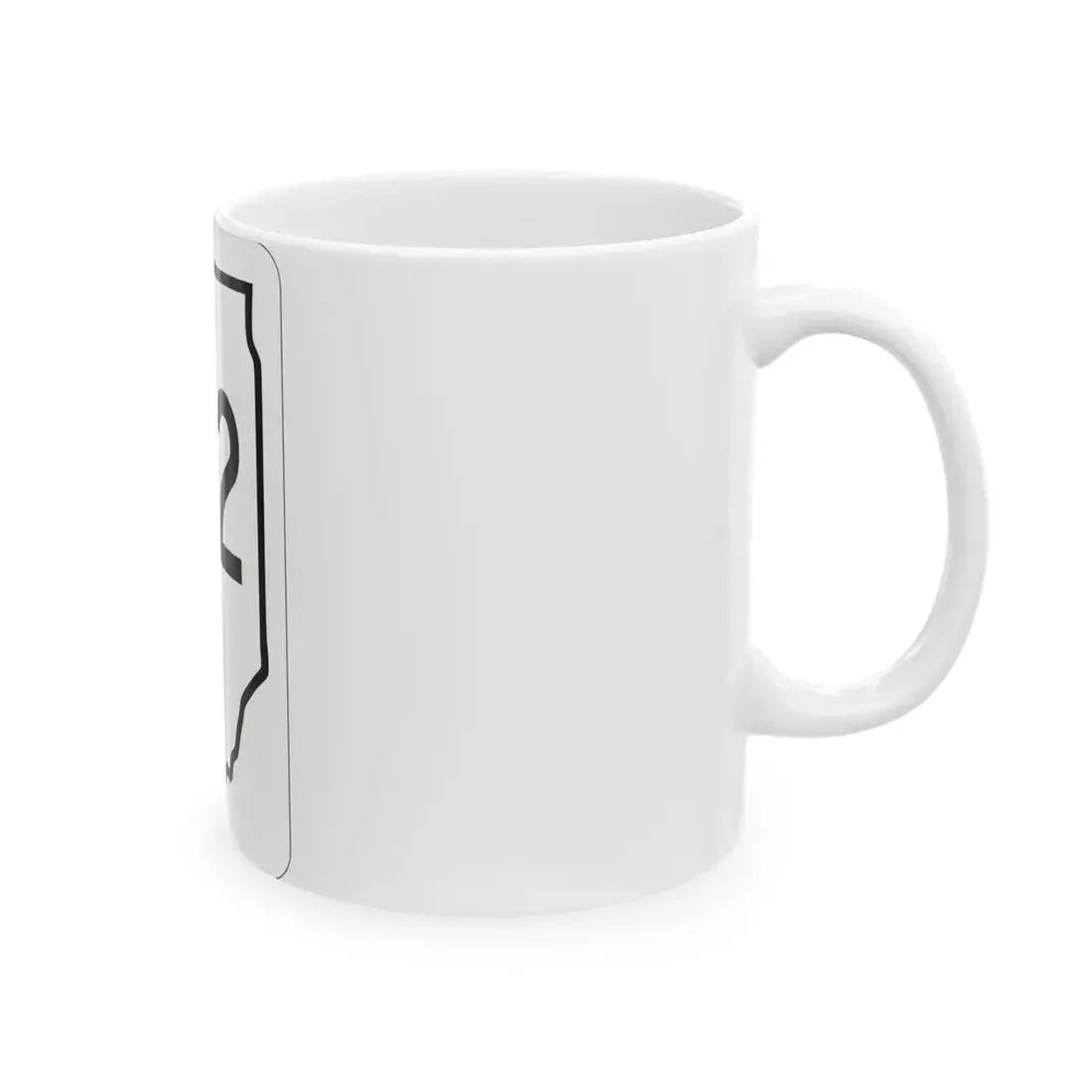 Illinois 62 1950 (Illinois) (Road Sign) White Coffee Mug - Go Mug Yourself