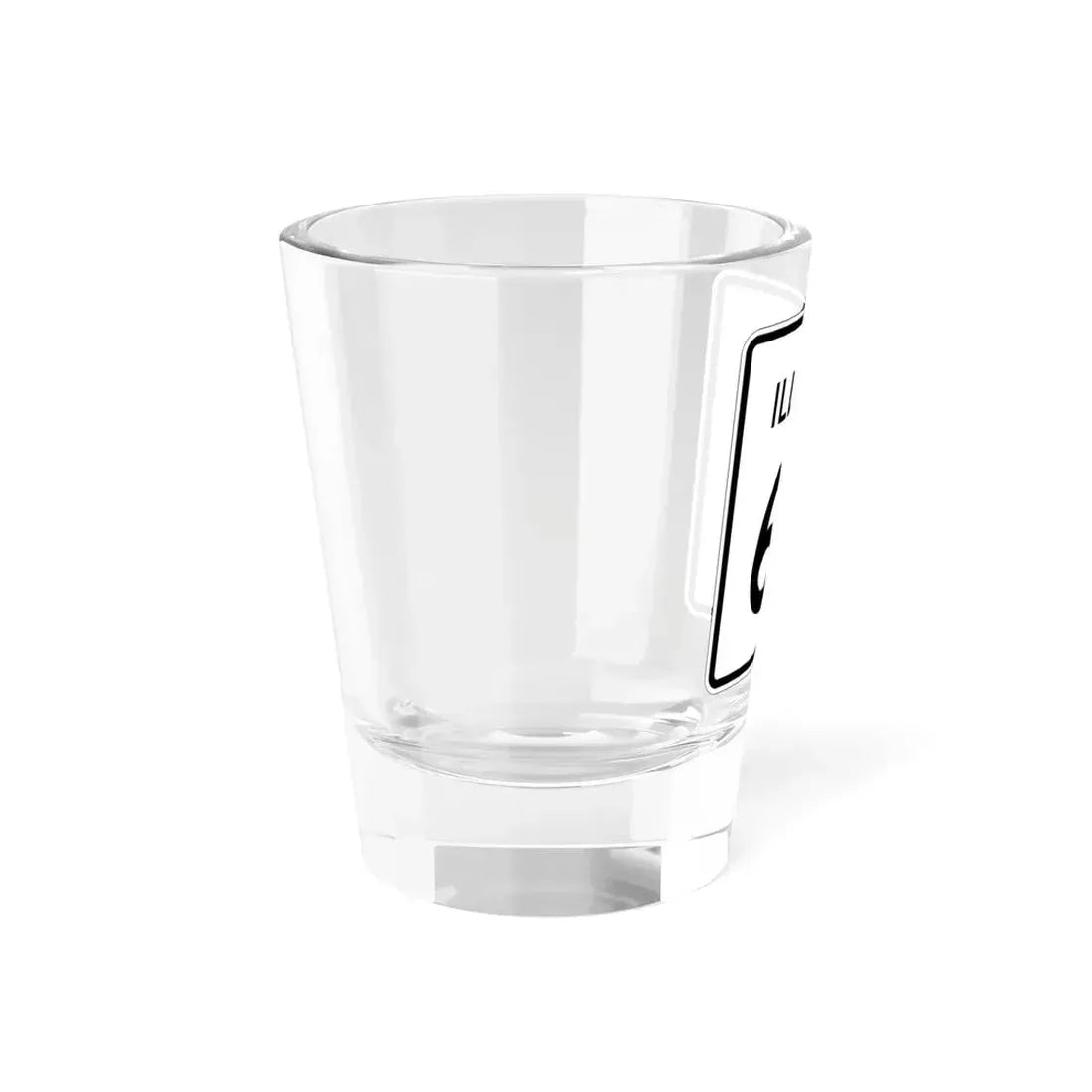 Illinois 68 (Illinois) (Road Sign) Shot Glass 1.5oz - Go Mug Yourself