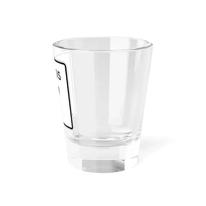 Illinois 7 (Illinois) (Road Sign) Shot Glass 1.5oz - Go Mug Yourself