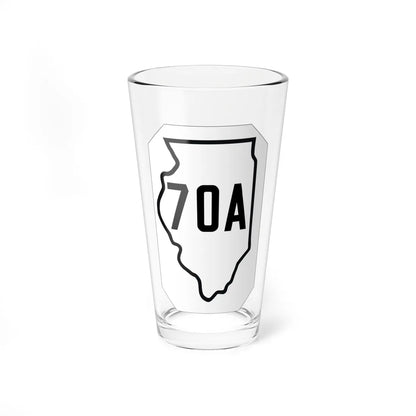 Illinois 70A 1926 (Illinois) (Road Sign) Pint Glss 16oz 16oz - Go Mug Yourself