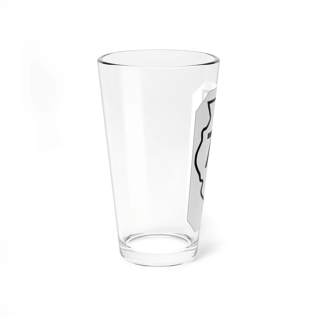Illinois 77 1926 (Illinois) (Road Sign) Pint Glass 16oz - Go Mug Yourself
