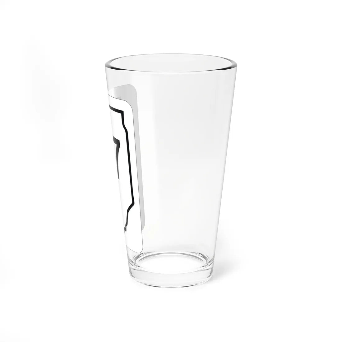 Illinois 77 1950 (Illinois) (Road Sign) Pint Glass 16oz - Go Mug Yourself