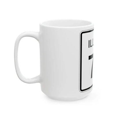 Illinois 78 (Illinois) (Road Sign) White Coffee Mug - Go Mug Yourself